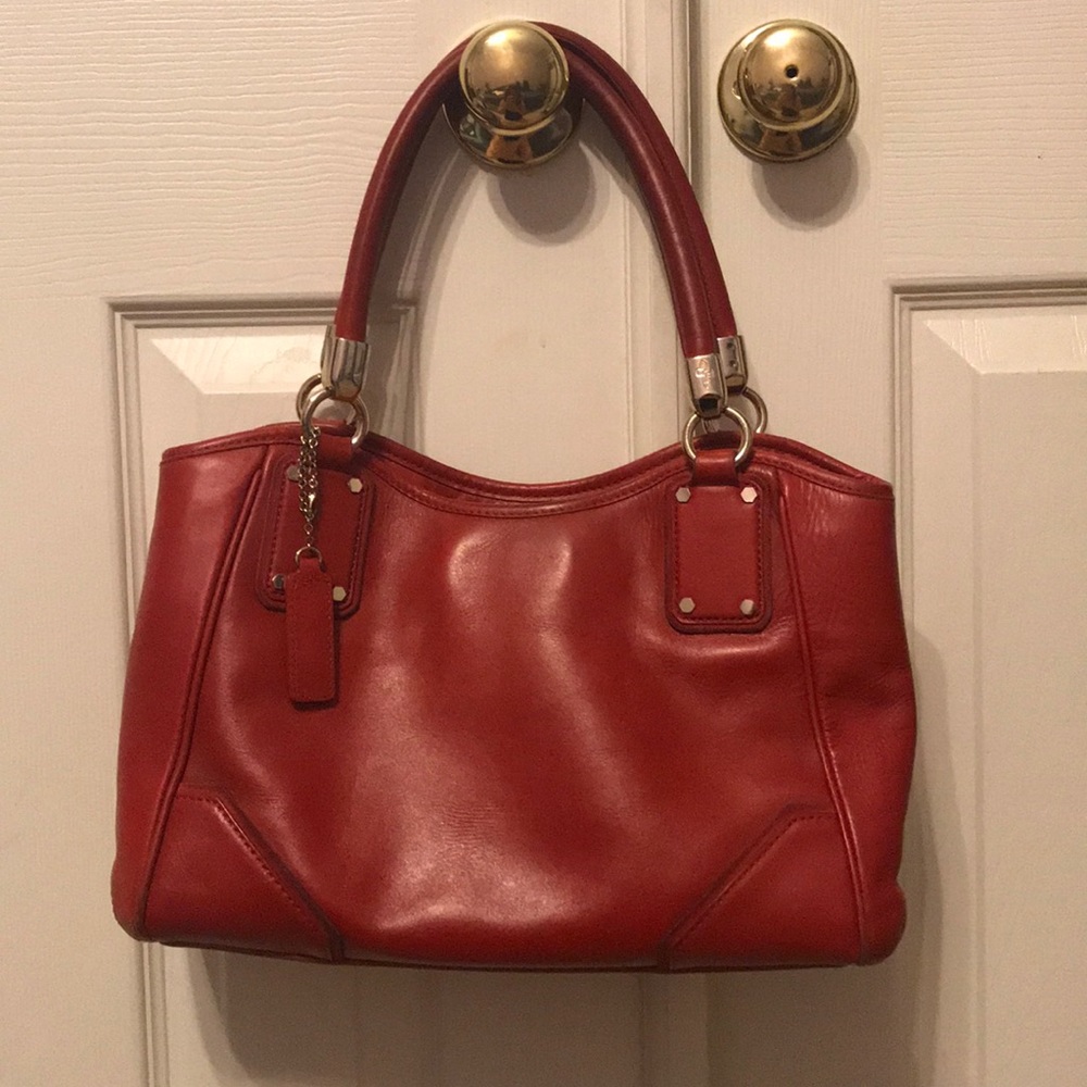 Cole Haan red handbag